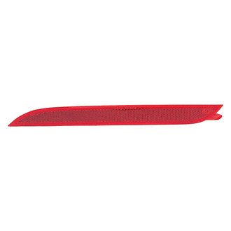 Pacific Best® - Rear Driver Side Bumper Reflector (CAPA Certified)