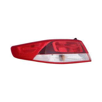 Pacific Best® - Driver Side Outer Replacement Tail Light (Standard Line)