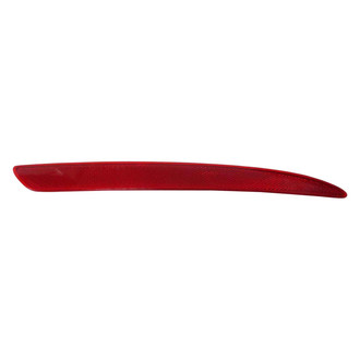 Pacific Best® - Rear Driver Side Bumper Reflector (CAPA Certified)