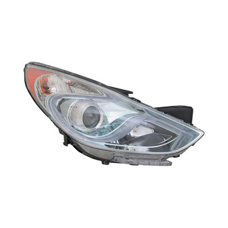 Pacific Best® - Passenger Side Replacement Headlight (Standard Line)