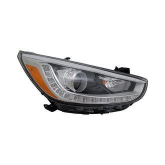 Pacific Best® - Passenger Side Replacement Headlight (CAPA Certified)