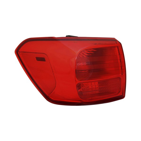 Pacific Best® - Driver Side Replacement Tail Light, Kia Sedona