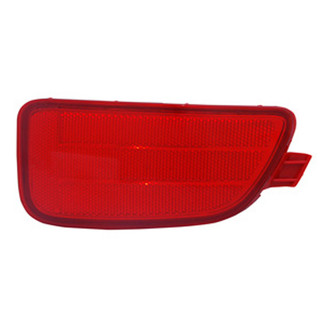 Pacific Best® - Rear Passenger Side Bumper Reflector (CAPA Certified)