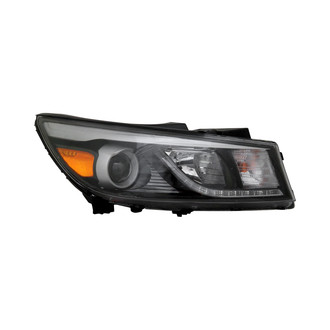 Pacific Best® - Passenger Side Replacement Headlight (CAPA Certified)