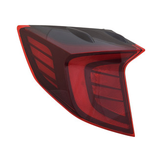 Pacific Best® - Driver Side Outer Replacement Tail Light (Standard Line)