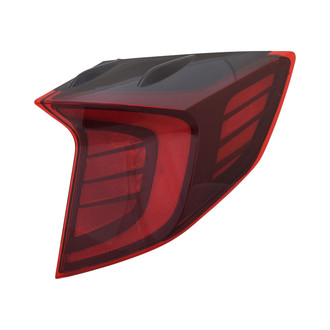 Pacific Best® - Passenger Side Outer Replacement Tail Light (CAPA Certified)