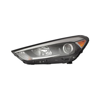 Pacific Best® - Driver Side Replacement Headlight (Standard Line)