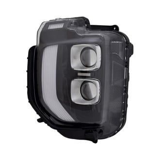 Pacific Best® - Driver Side Replacement Headlight (CAPA Certified)