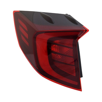 Pacific Best® - Driver Side Outer Replacement Tail Light (Standard Line)