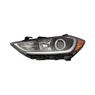 Pacific Best® - Driver Side Replacement Headlight (Standard Line)