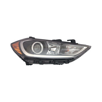 Pacific Best® - Passenger Side Replacement Headlight (CAPA Certified)