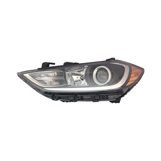 Pacific Best® - Driver Side Replacement Headlight (CAPA Certified)