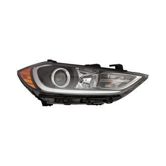Pacific Best® - Passenger Side Replacement Headlight (CAPA Certified)