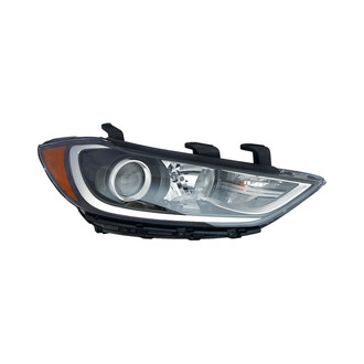 Pacific Best® - Passenger Side Replacement Headlight (CAPA Certified)