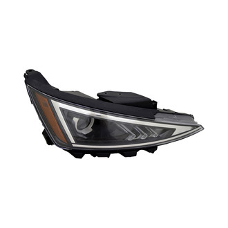 Pacific Best® - Passenger Side Replacement Headlight (Standard Line)
