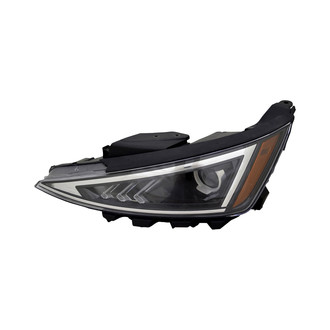 Pacific Best® - Driver Side Replacement Headlight (Standard Line)