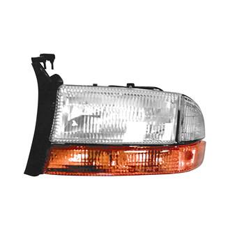 Pacific Best® - Driver Side Replacement Headlight (CAPA Certified)