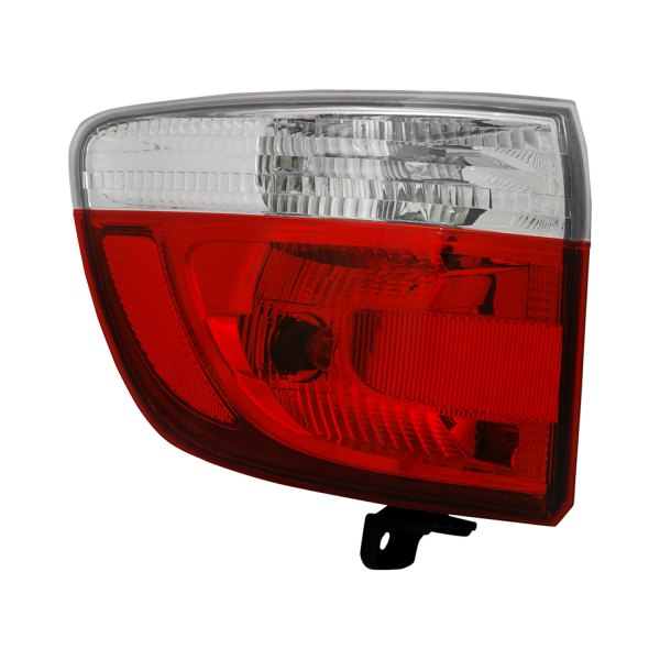 Pacific Best® - Driver Side Outer Replacement Tail Light, Dodge Durango