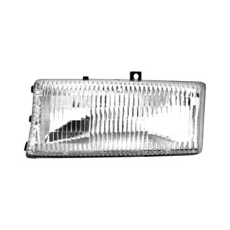 Pacific Best® - Driver Side Replacement Headlight Lens and Housing (CAPA Certified)