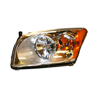 Pacific Best® - Driver Side Replacement Headlight (CAPA Certified)
