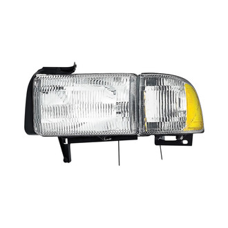 Pacific Best® - Driver Side Replacement Headlight (Standard Line)