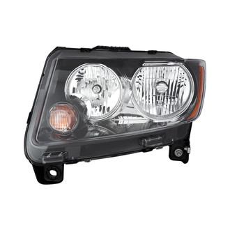 Pacific Best® - Driver Side Replacement Headlight (CAPA Certified)