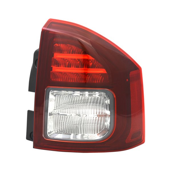Pacific Best® - Passenger Side Replacement Tail Light Lens and Housing, Jeep Compass