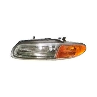 Pacific Best® - Driver Side Replacement Headlight (Standard Line)