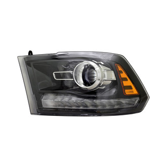 Pacific Best® - Driver Side Replacement Headlight (CAPA Certified)