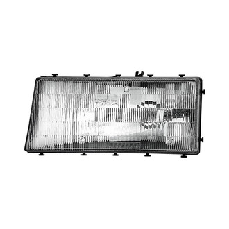 Pacific Best® - Driver Side Replacement Headlight Lens and Housing (Standard Line)