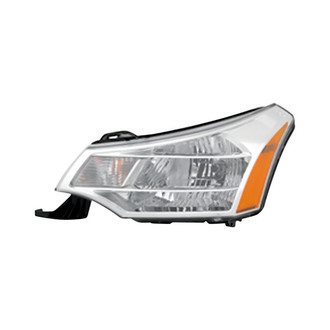 Pacific Best® - Driver Side Replacement Headlight (CAPA Certified)