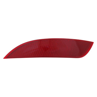 Pacific Best® - Rear Driver Side Bumper Reflector (CAPA Certified)