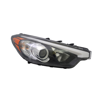 Pacific Best® - Passenger Side Replacement Headlight (Standard Line)