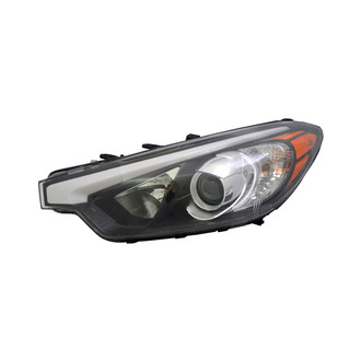 Pacific Best® - Driver Side Replacement Headlight (CAPA Certified)