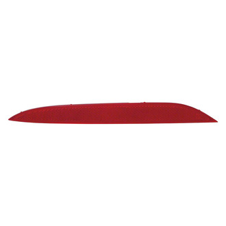 Pacific Best® - Rear Driver Side Bumper Reflector (CAPA Certified)