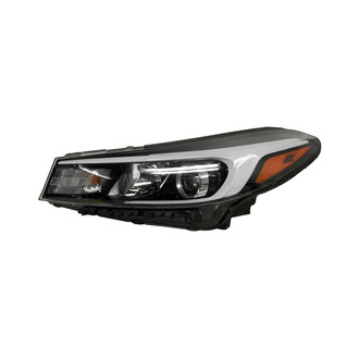 Pacific Best® - Driver Side Replacement Headlight (Standard Line)