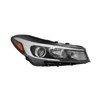 Pacific Best® - Passenger Side Replacement Headlight (CAPA Certified)