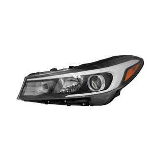 Pacific Best® - Driver Side Replacement Headlight (CAPA Certified)