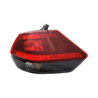 Pacific Best® - Passenger Side Outer Replacement Tail Light (CAPA Certified)