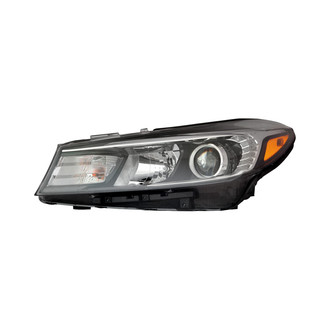 Pacific Best® - Driver Side Replacement Headlight (CAPA Certified)