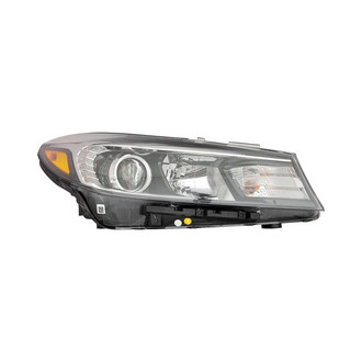 Pacific Best® - Passenger Side Replacement Headlight (CAPA Certified)