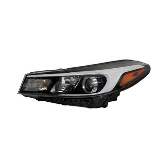 Pacific Best® - Driver Side Replacement Headlight (CAPA Certified)