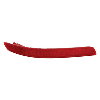 Pacific Best® - Rear Driver Side Bumper Reflector (Standard Line)