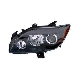 Pacific Best® - Driver Side Replacement Headlight Lens and Housing (CAPA Certified)