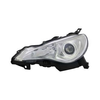 Pacific Best® - Driver Side Replacement Headlight (CAPA Certified)