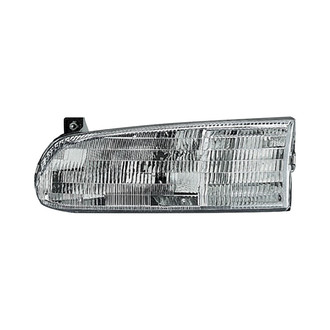 Pacific Best® - Driver Side Replacement Headlight (Standard Line)