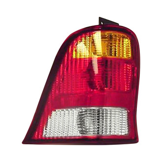 Pacific Best® - Driver Side Replacement Tail Light Lens and Housing (Standard Line)