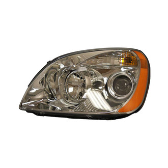 Pacific Best® - Driver Side Replacement Headlight (Standard Line)