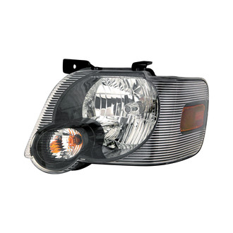 Pacific Best® - Driver Side Replacement Headlight (CAPA Certified)