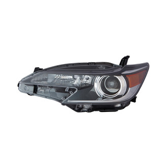 Pacific Best® - Driver Side Replacement Headlight Lens and Housing (CAPA Certified)